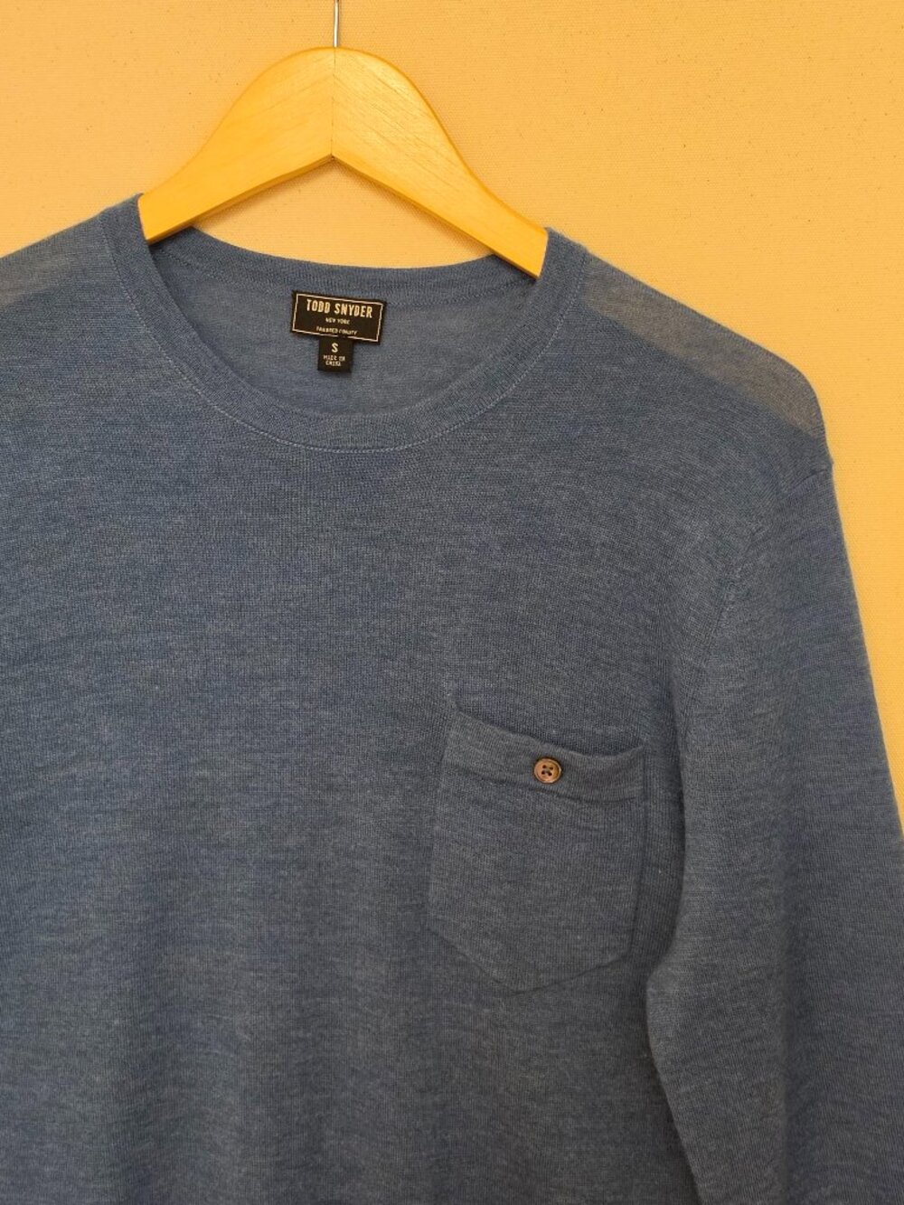 Todd Snyder Cashmere Lightweight Sweater S